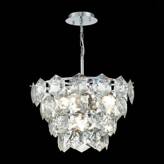 ST LUCE SL1631.103.06 Люстра подвесная ST-Luce Хром/Прозрачный E14 6*40W, изображение 4