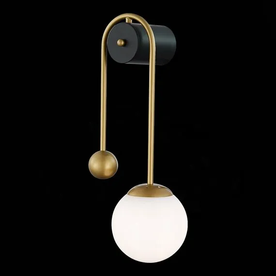 ST LUCE SL1202.201.01 Светильник настенный ST-Luce Золотистый/Золотистый, Белый E27 1*40W, изображение 3