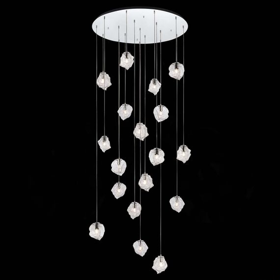ST LUCE SL1175.103.18 Светильник подвесной ST-Luce Хром/Прозрачный E14 18*40W, изображение 5