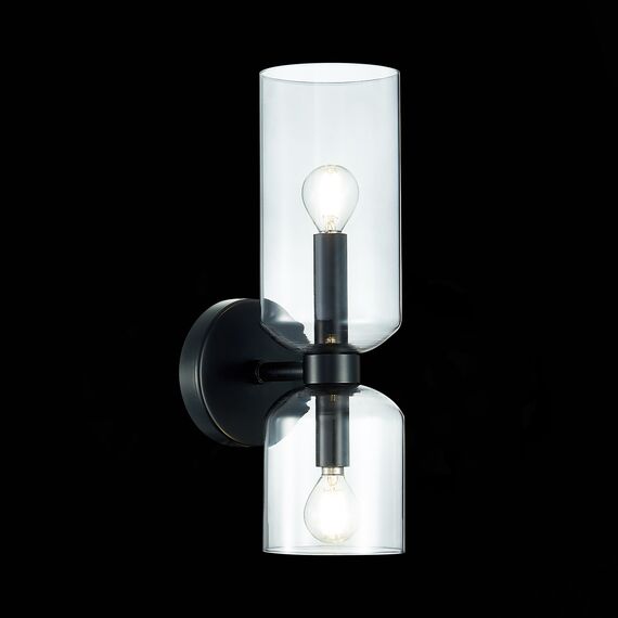 ST LUCE SL1180.401.02 Бра ST-Luce Черный/Дымчатый E14 2*40W, изображение 3