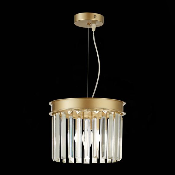 ST LUCE SL1624.203.01 Светильник подвесной ST-Luce шампань/прозрачный E14 1*40W, изображение 5