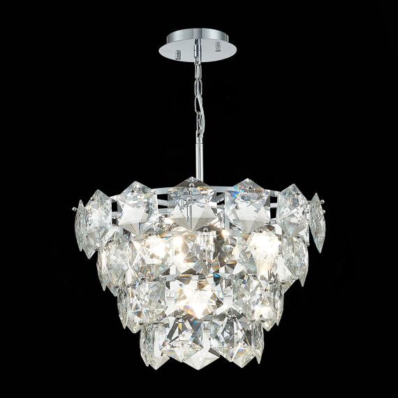 ST LUCE SL1631.103.06 Люстра подвесная ST-Luce Хром/Прозрачный E14 6*40W, изображение 5