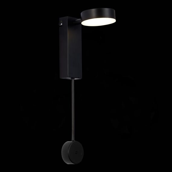 ST LUCE SL6001.401.01 Светильник настенный ST-Luce Черный/Черный, Белый LED 1*9W 4000K, изображение 2