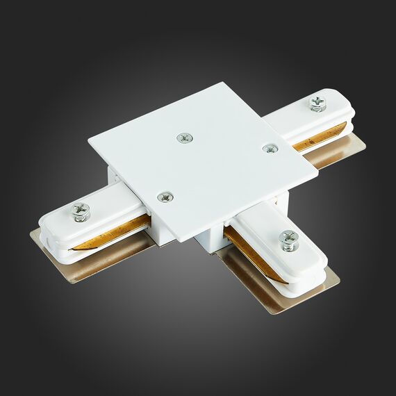 ST LUCE ST013.539.00 Коннектор T-образный для однофазного встраиваемого шинопровода Белый, изображение 5