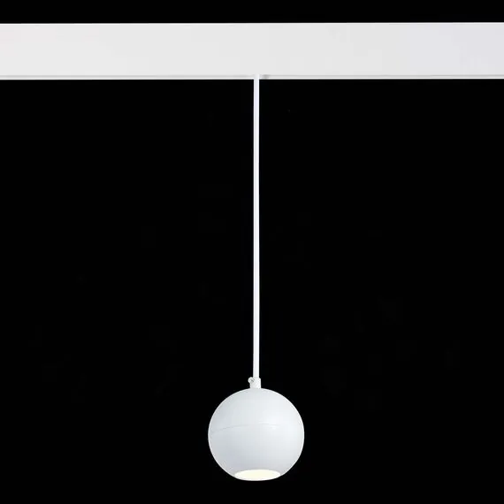 ST LUCE ST354.543.12 Магнитный трековый светильник подвесной Белый LED 1*12W 4000K 750Lm Ra>80 36° IP20 D100, изображение 6