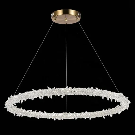 ST LUCE SL6105.213.01 Люстра подвесная ST-Luce Золотистый/Прозрачный LED 1*73W 3000 - 6500K, изображение 5