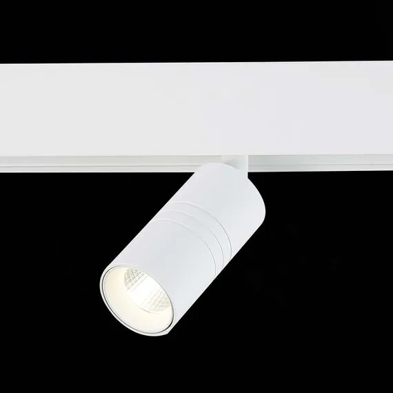 ST LUCE ST365.546.07 Магнитный трековый светильник белый LED 1*7W 4000K 595Lm Ra>80 36° IP20 L-xW44xH90 48V, изображение 4