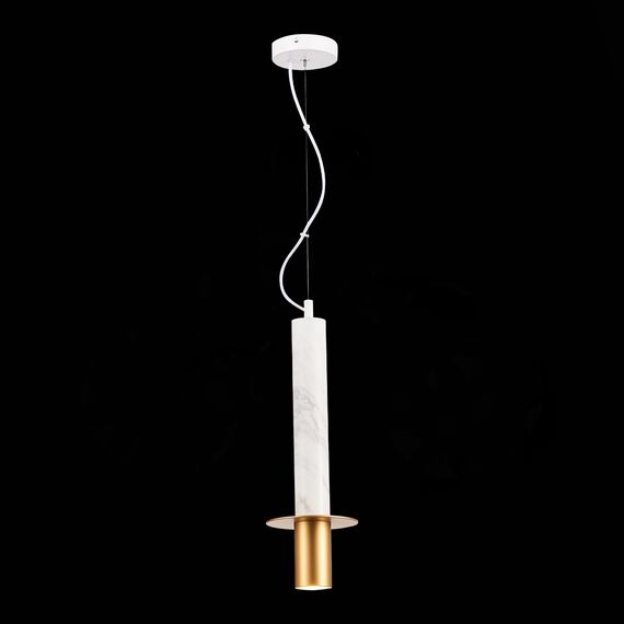 ST LUCE SL1211.503.01 Подвес ST-Luce Золотистый/Белый, Золотистый GU10 1*5W, изображение 5