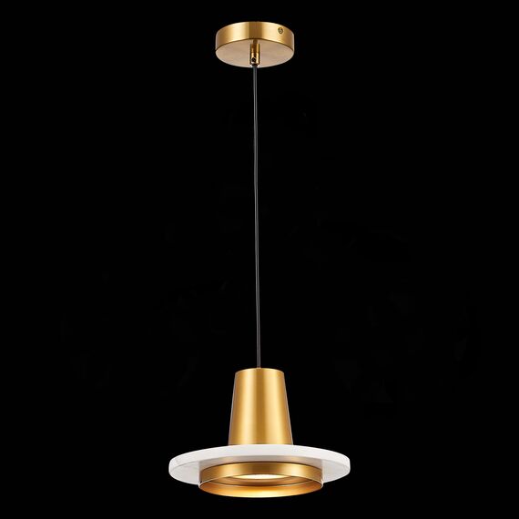 ST LUCE SL1212.203.01 Подвес ST-Luce Латунь/Латунь, Белый LED 1*12W 3000K, изображение 5