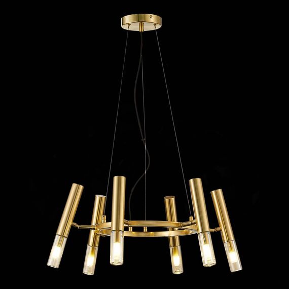 ST LUCE SL1236.203.06 Люстра подвесная ST-Luce Золотистый/Коньячный, Золотистый G9 6*5W, изображение 5