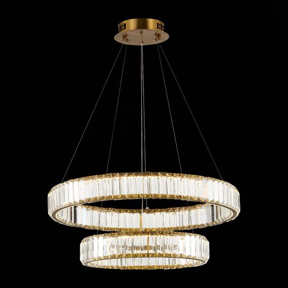 ST LUCE SL1622.303.02 Люстра подвесная ST-Luce Латунь/Прозрачный LED 1*70W 4000K, изображение 6