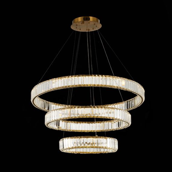 ST LUCE SL1622.303.03 Люстра подвесная ST-Luce Латунь/Прозрачный LED 1*122W 4000K, изображение 5