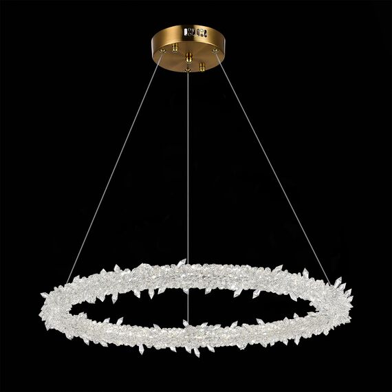 ST LUCE SL6105.203.01 Люстра подвесная ST-Luce Золотистый/Прозрачный LED 1*58W 3000 - 6500K, изображение 5