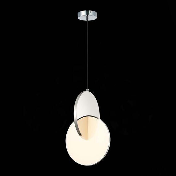 ST LUCE SL6107.103.01 Светильник подвесной ST-Luce Хром/Белый Хром LED 1*14W 3000K, изображение 6