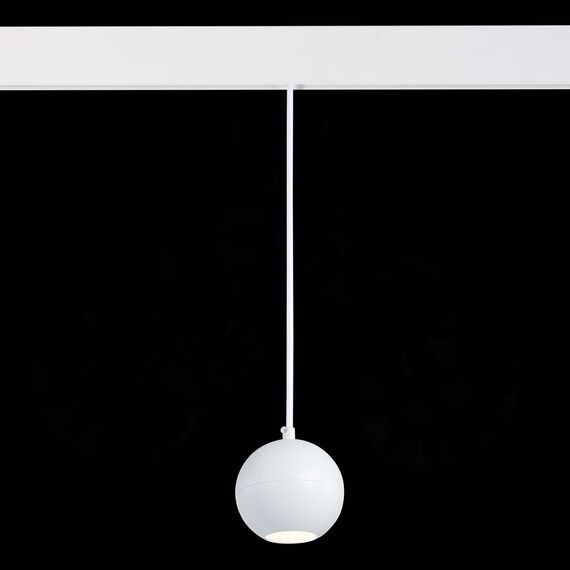 ST LUCE ST354.543.12 Магнитный трековый светильник подвесной Белый LED 1*12W 4000K 750Lm Ra>80 36° IP20 D100, изображение 5