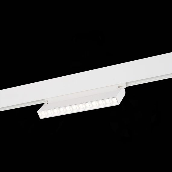 ST LUCE ST364.546.12 Магнитный трековый светильник белый LED 1*12W 4000K 1 009Lm Ra>80 36° IP20 L219xW22xH10, изображение 6