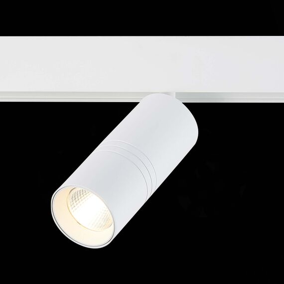 ST LUCE ST365.536.18 Магнитный трековый светильник белый LED 1*18W 3000K 1 530Lm Ra>80 36° IP20 L-xW60xH148, изображение 5
