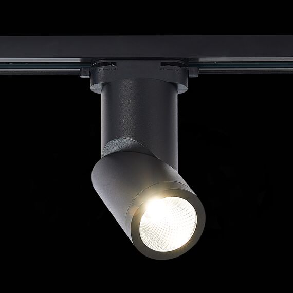 ST LUCE ST650.446.10 Светильник трековый Черный LED 1*10W 4000K 800Lm Ra>90 38° IP20 D60xH190 165-265V, изображение 5