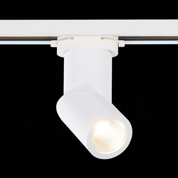 ST LUCE ST650.546.10 Светильник трековый Белый LED 1*10W 4000K 800Lm Ra>90 38° IP20 D60xH190 165-265V, изображение 6