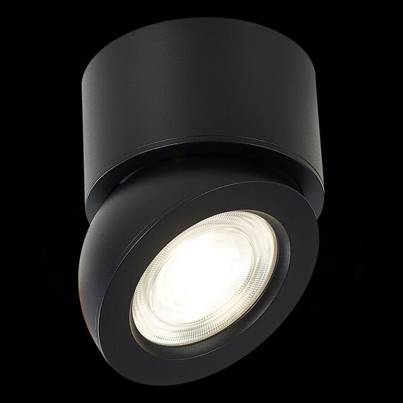 ST LUCE ST654.442.10 Светильник потолочный Черный LED 1*10W 4000K 850Lm Ra>90 38° IP20 D95xH96 180-240V, изображение 7