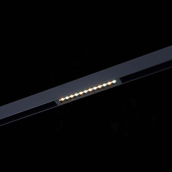ST LUCE ST655.496.09 Светильник трековый SMART Черный LED 1*9W 2700K-6000K 700Lm Ra>90 24 IP20 L220xW25xH41 220V, изображение 5