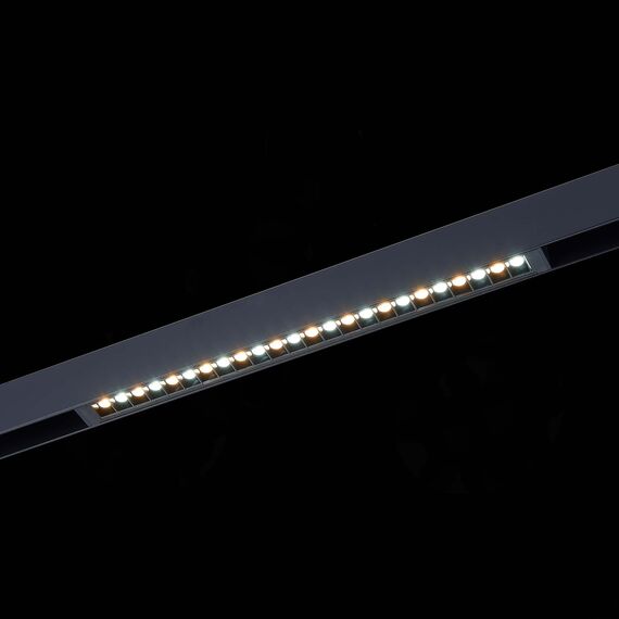ST LUCE ST655.496.18 Светильник трековый SMART Черный LED 1*18W 2700K-6000K 1 550Lm Ra>90 24 IP20 L465xW25xH41 220V, изображение 5