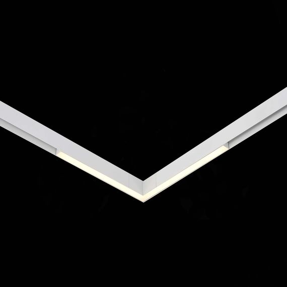 ST LUCE ST800.536.15 Магнитный трековый светильник белый LED 1*15W 3000K 950Lm Ra>80 120° IP20 L305xW305xH25, изображение 5