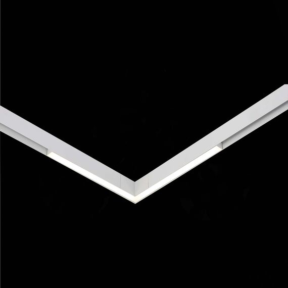ST LUCE ST800.546.15 Магнитный трековый светильник белый LED 1*15W 4000K 950Lm Ra>80 120° IP20 L305xW305xH25, изображение 5
