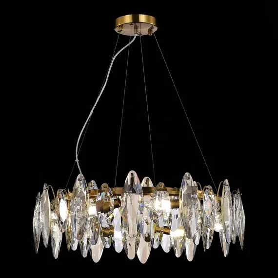 ST LUCE SL1227.303.08 Люстра подвесная ST-Luce Латунь/Прозрачный E14 8*40W, изображение 5
