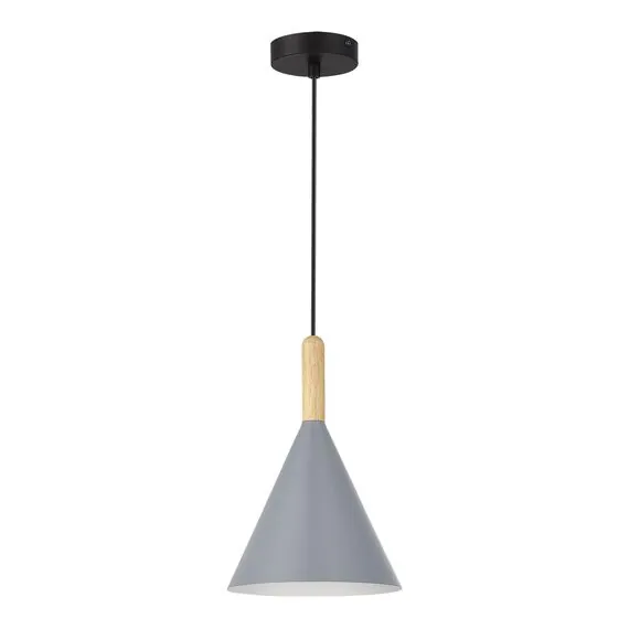 EVOLUCE SLE1255-423-01 Светильник подвесной Черный/Серый E27 1*40W