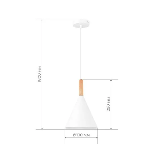 EVOLUCE SLE1255-413-01 Светильник подвесной Черный/Белый E27 1*40W, изображение 5