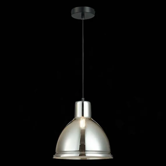 EVOLUCE SLE114713-01 Подвес Черный/Хром E27 1*60W
