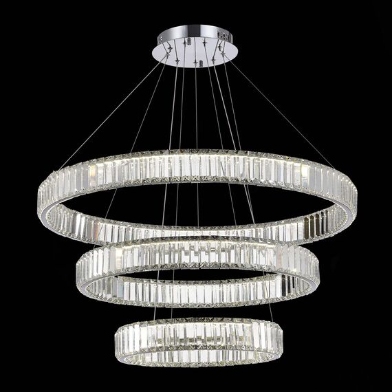 ST LUCE SL1622.103.03 Люстра подвесная ST-Luce Хром/Прозрачный LED 1*122W 4000K, изображение 4