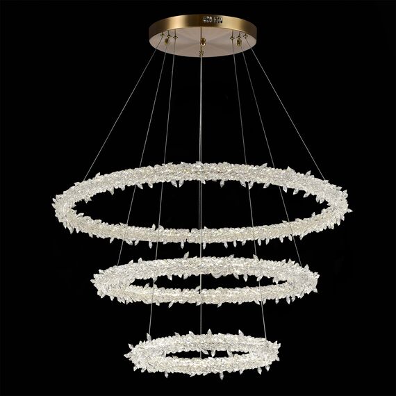 ST LUCE SL6105.203.03 Люстра подвесная ST-Luce Золотистый/Прозрачный LED 1*160W 3000 - 6500K, изображение 4