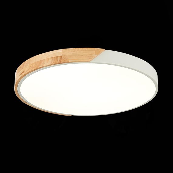 EVOLUCE SLE200952-01 Светильник потолочный Белый, Светлое дерево/Белый LED 1*45W 3000K/4000K/6000K, изображение 7