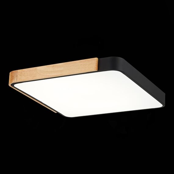 EVOLUCE SLE201242-01 Светильник потолочный Черный, Светлое дерево/Белый LED 1*42W 3000K/4000K/6000K, изображение 4