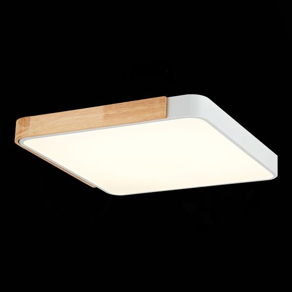 EVOLUCE SLE201252-01 Светильник потолочный Белый, Светлое дерево/Белый LED 1*42W 3000K/4000K/6000K, изображение 4
