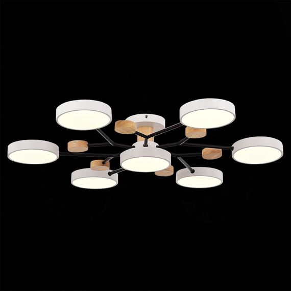 EVOLUCE SLE6006-502-07 Светильник потолочный Белый/Белый LED 7*12W 3000K/4500K/6000K, изображение 3