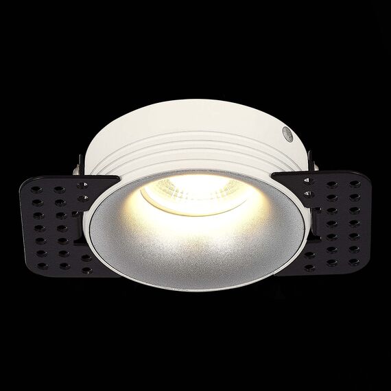 ST LUCE ST218.518.01 Светильник встраиваемый. Белый GU10 1*50W  IP20 D78xH30 165-265V Без ламп, изображение 4