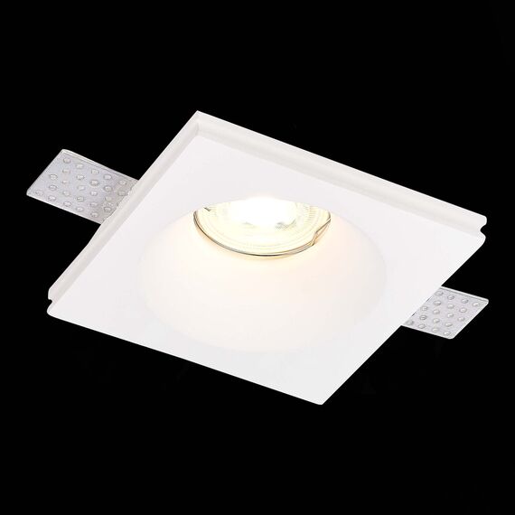 ST LUCE ST254.328.01 Светильник встраиваемый. из гипса Белый GU10 1*50W IP20 L120xW120xH40 220V Без ламп, изображение 4