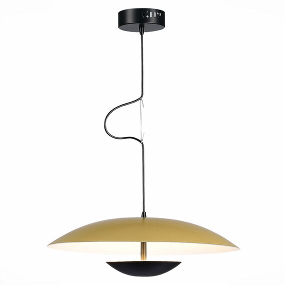 ST LUCE SL6502.203.01 Светильник подвесной ST-Luce Золотистый,Черный/Золотистый LED 1*35W 3000K