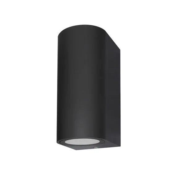 ST LUCE SL9001.401.02 Светильник уличный настенный ST-Luce Черный/ GU10 2*5W