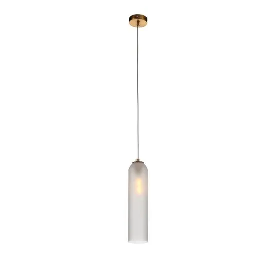 ST LUCE SL1145.353.01 Светильник подвесной ST-Luce Латунь/Белый E27 1*60W