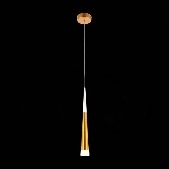 EVOLUCE SLE200103-01 Подвес Золотистый/Золотистый, Белый LED 1*7W 3000K, изображение 4