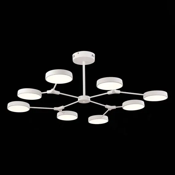 EVOLUCE SLE6003-502-08 Светильник потолочный Белый/Белый LED 8*10W, изображение 5