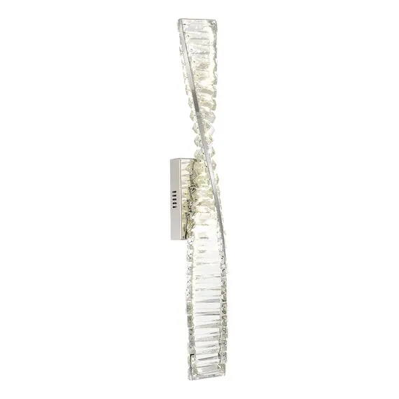 ST LUCE SL6205.101.01 Светильник настенный ST-Luce Хром/Прозрачный LED 1*13W 4000K