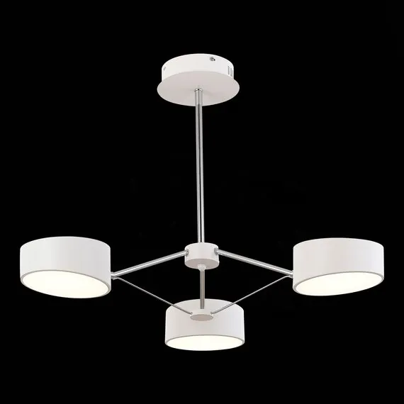EVOLUCE SLE6005-502-03 Светильник потолочный Белый, Хром/Белый LED 3*10W, изображение 5
