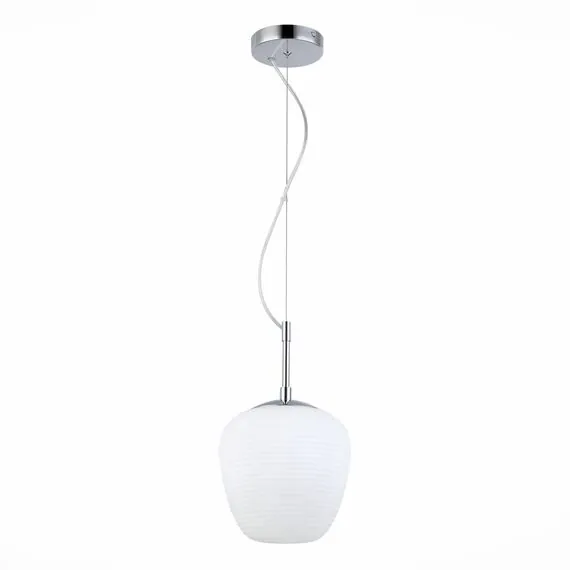 ST LUCE SL1168.103.01 Подвес ST-Luce Хром/Белый E27 1*40W