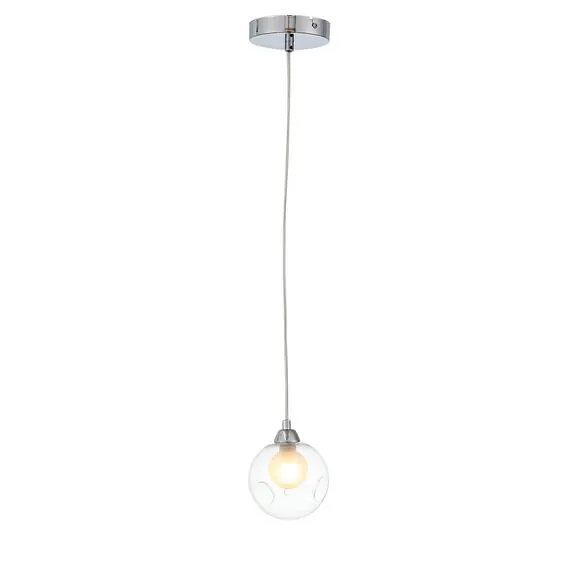 ST LUCE SL431.113.01 Подвес ST-Luce Хром/Прозрачный, Белый G9 1*5W
