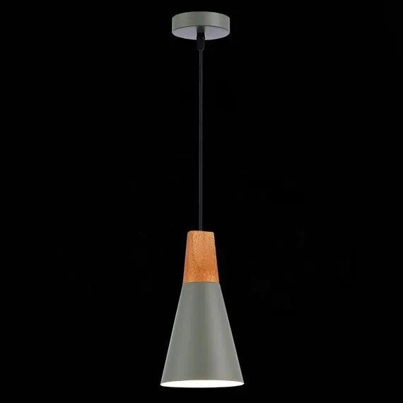 EVOLUCE SLE125173-01 Подвес Серый/Серый, Светлое дерево E14 1*40W, изображение 8